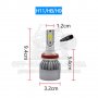 2 БРОЯ H11 LED диодни крушки за фарове H11; 100W, 12000 Lumen, снимка 2