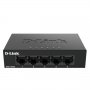 Суич D-Link DGS-105GL 5-портов 10/100/1000Base-T Gigabit Ethernet Metal Housing Unmanaged комутатор