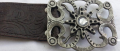 дамски колан с метална тока , снимка 1 - Антикварни и старинни предмети - 12858400