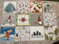 Колекция от 100 бр. коледни салфетки, снимка 2