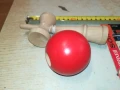 ДЪРВЕНА ИГРА С ТОПКА И ВЪЖЕ 1108250828, снимка 15