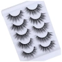 ПРОМОЦИЯ Комплект за удължаване на мигли с апликатор FANDI 3D FASHION EYELASHES (X5) X0017ORC3T, снимка 2