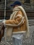 Дамско топло свободно кожено яке от агнешка вълна, 2цвята - 024, снимка 4
