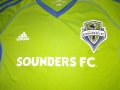 Футболна тениска маркова на Адидас на Сиатъл Соундерс МЛС на САЩ размер реален С, снимка 2