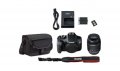 Фотоапарат DSLR Canon EOS 4000D,18.0 MP, Черен + Обектив EF-S 18-55 мм F/3.5-5.6 III Черен + Чанта , снимка 1 - Фотоапарати - 37049090