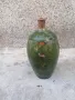 Продавам голям красив зелен антикварен глинен съд / бутилка /стомна, снимка 7