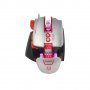 Геймърска мишка Mixie M9, Оптична, 8D, RGB, Сив
