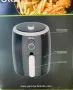 Фритюрник Air Fryer Voltz V51980L, 1000W, 2 литра, 80-200 C, Таймер, Черен, снимка 5