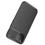 Apple iPhone 13 mini Удароустойчив Carbon Fiber Калъф и Протектор, снимка 7