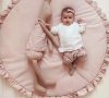 Ruffles Play Mat - Кръгло стилно килимче с къдрички, снимка 1