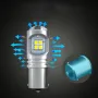 LED диодни крушки с вградени лупи - P21W/BA15S Canbus., снимка 2
