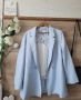 Светло син блейзър H&M , снимка 5