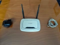 Рутер TP-Link TL-WR841N бял 300Mbps + Подарък, снимка 1