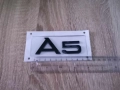 черна емблема Audi A5, снимка 2