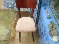 Стар български тапициран стол - много здрав, снимка 3