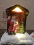 Коледна LED светеща мини сцена дядо Коледа пред вратата на MAGIC VILLAGЕ., снимка 7