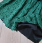 Зелена разкроена рокля Zara , снимка 4