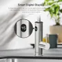 Проточен смесител с нагревател за кухня и баня Briwellna KM12-Silver, снимка 16