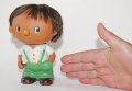 Японска 18 см. Japan гумена играчка кукла 1980те, снимка 3