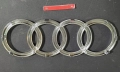 Емблеми за Audi Q7 2010, за предна решетка, емблема Audi Ауди Q7, комплект , снимка 2