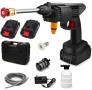 Акумулаторна Водоструйка 30 Бара, 2бр Батерия 48V 8Ah, Зарядно и Аксесоари в куфар - ПРОМОЦИЯ !!!, снимка 1