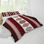 3D луксозен спален комплект с народни мотиви, снимка 1 - Олекотени завивки и одеяла - 33398514