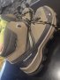 Дамски туристически обувки на Декатлон 37 номер, със свтлоотразители отпред , снимка 1 - Спортна екипировка - 35355555