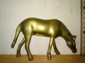 МНОГО КРАСИВО Стао МЕСИНГОВО КОНЧЕ Декоративна МЕТАЛНА СТАТУЕТКА Арт ФИГУРКА За ДОМА КОЛЕКЦИЯ 15429, снимка 2