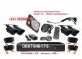 2000gb HDD DVR 4 камери 1800tvl кабели пълна Система за Видеонаблюдение