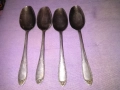Duralit Rostfrei Solingen немски лъжици 4 бр 210мм Silver plated , снимка 5
