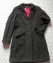 H&M оригинално дамско черно вълнено палто, снимка 2