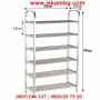 Метален стелаж за обувки с 4, 5 и 6 рафта - код 2480 ИЗЦЯЛО МЕТАЛЕН, снимка 4