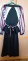 Рокля  черна дамска официална или ежедневна рокля , снимка 2