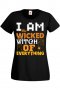 Дамска тениска I'm The Wicked Witch Of Everything 3,Halloween,Хелоуин,Празник,Забавление,Изненада,, снимка 1 - Тениски - 38138180