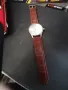 Стар Quartz часовник с кожена каишка., снимка 2