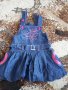 Дънкова рокля , снимка 1 - Детски рокли и поли - 28680835