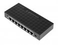 8 Port Poe Switch 6 + 2 Ports DC Мрежови IP Камери NVR LSPOE-06120A 8 Порт Суич от които 6 порта POE, снимка 2