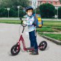 Детска тротинетка червена Homcom 12” внос от Германия , снимка 1 - Детски велосипеди, триколки и коли - 36886019