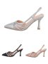Дамски обувки на висок ток, 3цвята - 023, снимка 1 - Дамски елегантни обувки - 40808518
