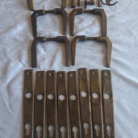 Стари бронзови дръжки за врати, снимка 1 - Антикварни и старинни предмети - 40812232