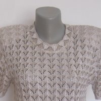 Плетена блузка, снимка 2 - Тениски - 37146817