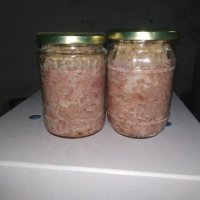 Продавам домашно приготвени буркани с месо, снимка 1 - Домашни продукти - 38521475