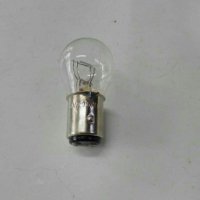 Лампа  24 волта цокъл  P21/5W ;   BAY15d ; две светлини, снимка 1 - Настолни лампи - 32617184