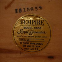 EMPIRE 9000  USA  15 инча баси, снимка 8 - Тонколони - 35336627