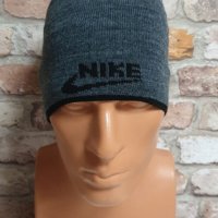 Нова зимна шапка на марката NIKE в сив цвят, снимка 2 - Шапки - 43364672