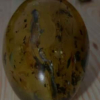 Старинно яйце от Балтийски кехлибар, снимка 2 - Колекции - 36534037