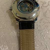 Нов автоматичен мъжки часовник Скелетон  , снимка 4 - Мъжки - 43794810