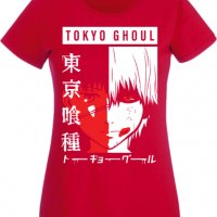 Дамска тениска Tokyo Ghoul 01,Анимация,игра,Празник,Повод., снимка 2 - Тениски - 38074845