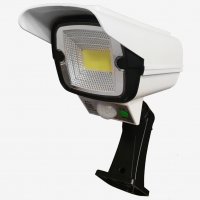Нова супер мощна ЕКО СОЛАРНА LED лампа наблюдателна камера, 180W студена бяла светлина 
