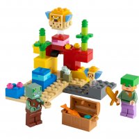 LEGO® Minecraft™ 21164 - Коралов риф, снимка 3 - Конструктори - 38818566